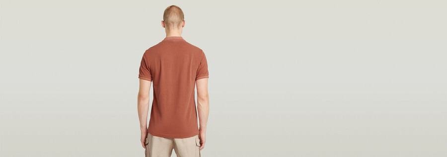 dunda overdyed slim polo