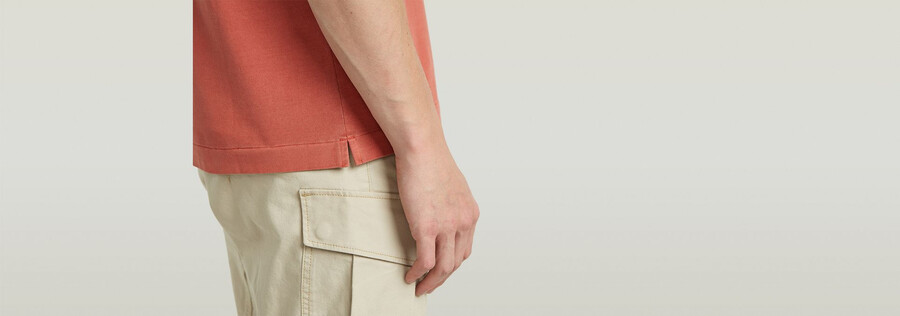 dunda overdyed slim polo