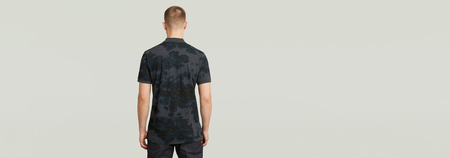 dunda slim allover polo