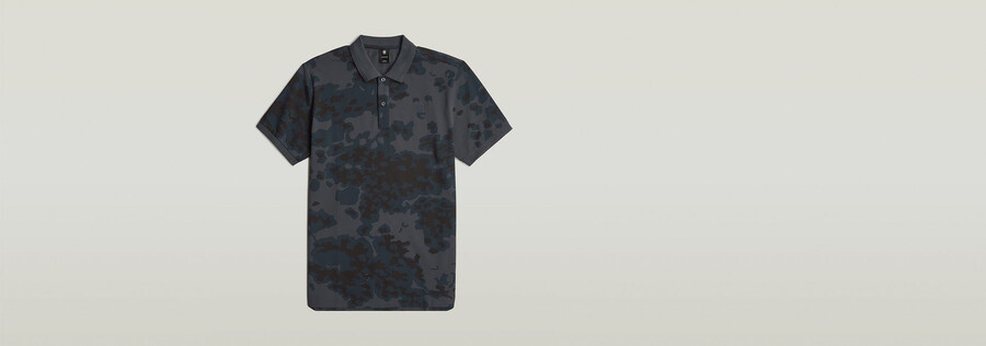 dunda slim allover polo