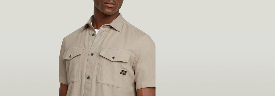 marine slim shirt