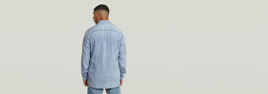 dakota slim denimhemd