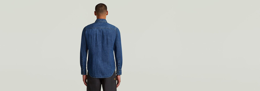 dakota slim denimhemd