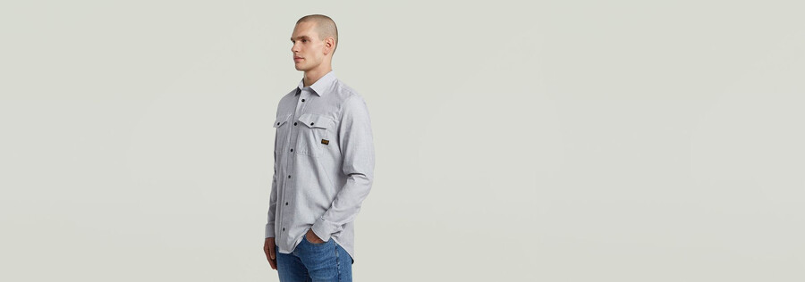 marine slim shirt