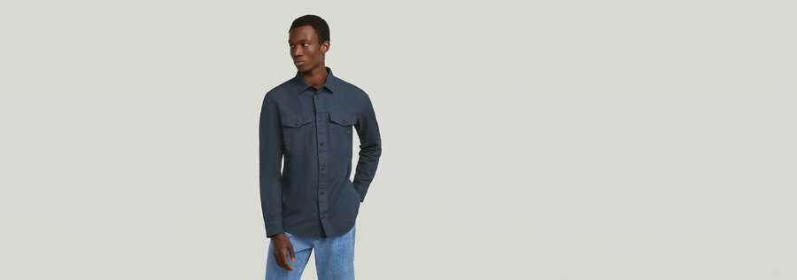 marine slim shirt