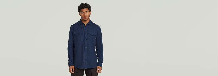 marine slim shirt