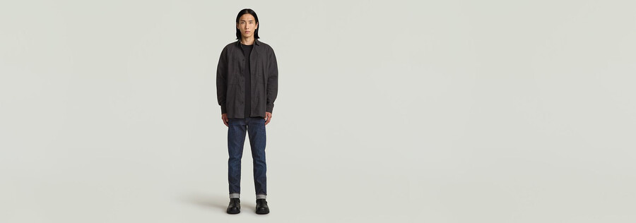 regular shirt mit aufgesetzter tasche