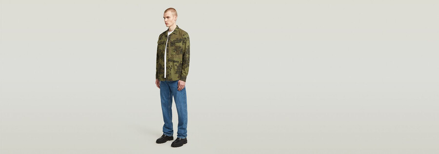 cargo pocket service regular shirt