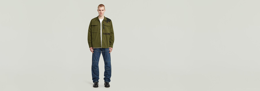 cargo pocket service regular shirt
