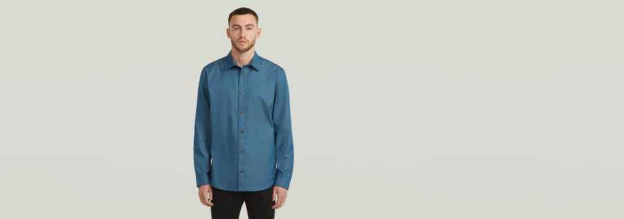sauberes slim-fit-hemd