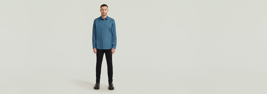 sauberes slim-fit-hemd