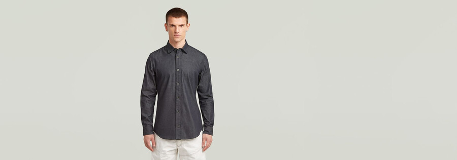 sauberes slim-fit-hemd