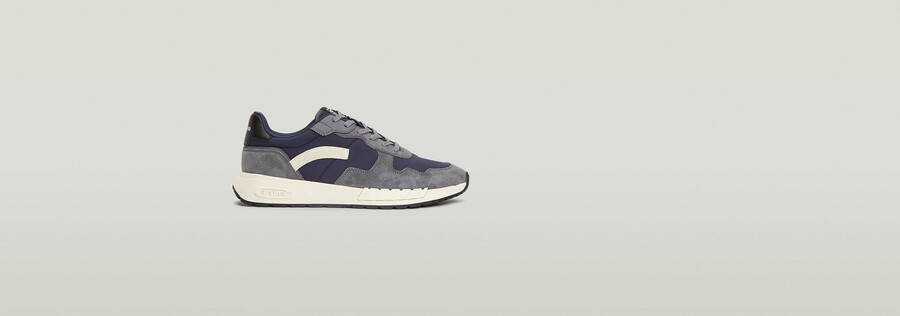 aver contrast sneakers