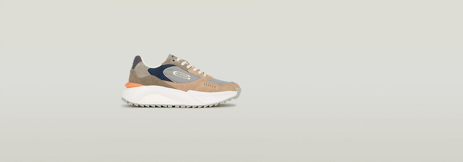 duko contrast sneakers