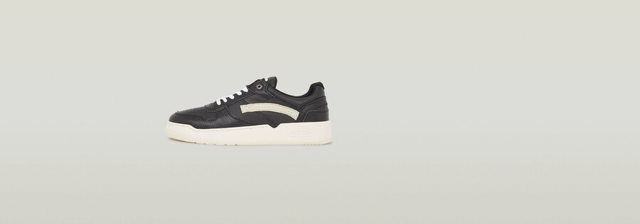 grid lea sneakers