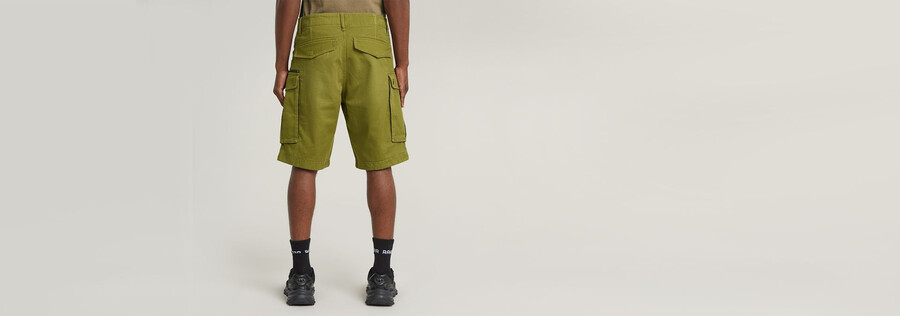rovic zip relaxed shorts