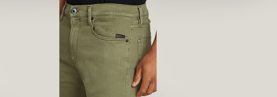3301 slim denim shorts
