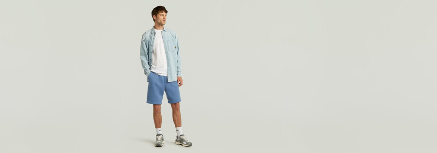 premium core sweater shorts