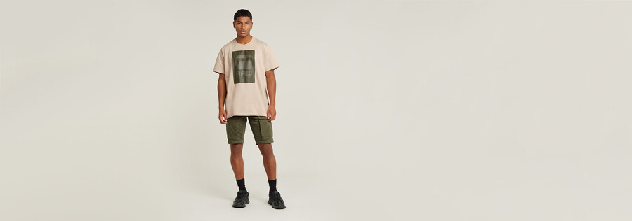 rovic zip regular shorts