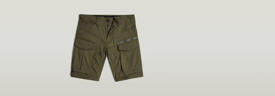 rovic zip regular shorts