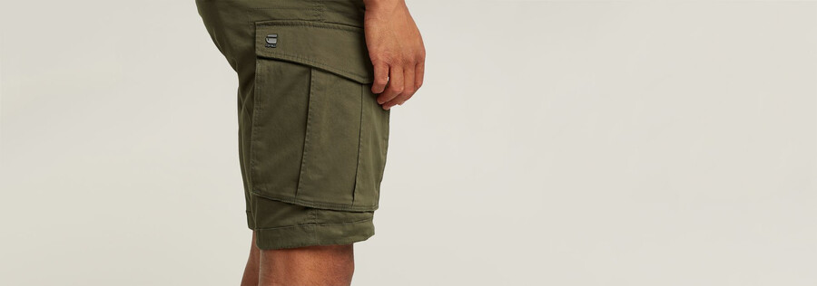 rovic zip regular shorts