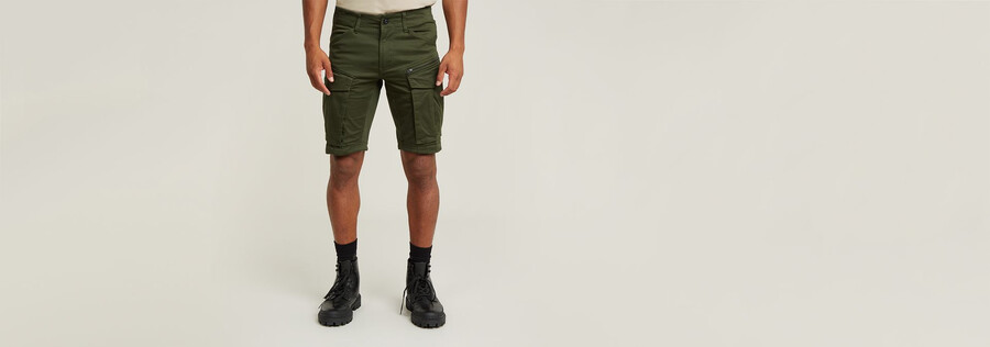 rovic zip regular shorts