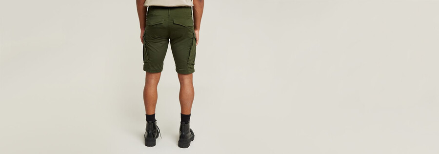 rovic zip regular shorts
