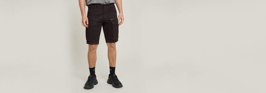 rovic zip regular shorts