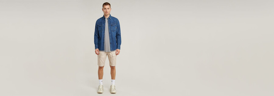 3d regular cargo shorts