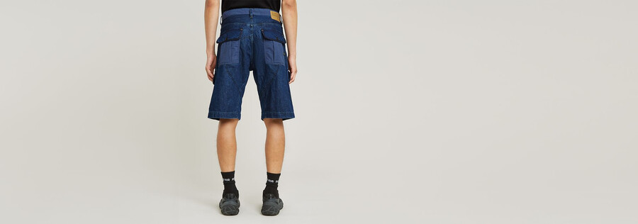 stoffmix für bend 3d cargo shorts