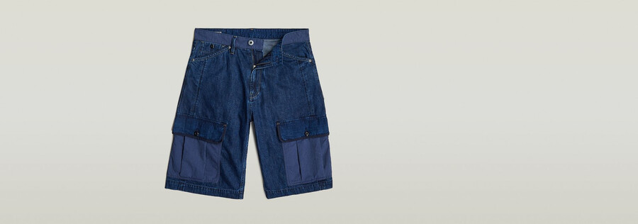 stoffmix für bend 3d cargo shorts