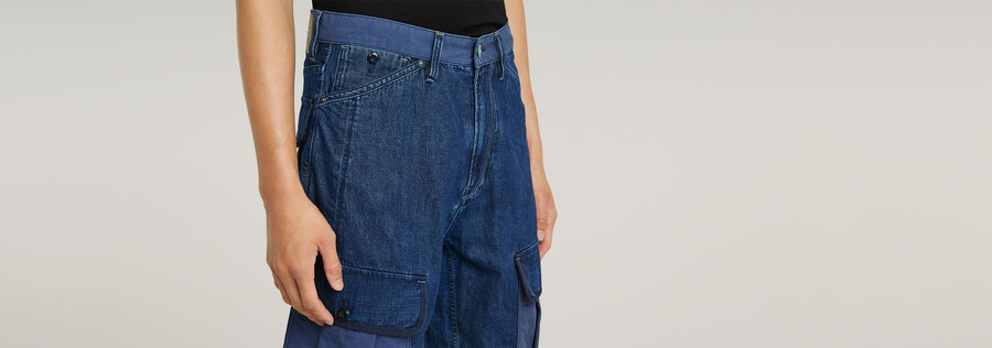 stoffmix für bend 3d cargo shorts
