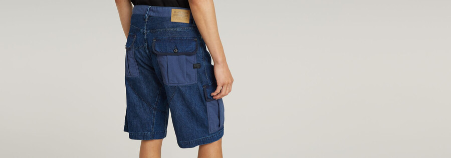 stoffmix für bend 3d cargo shorts