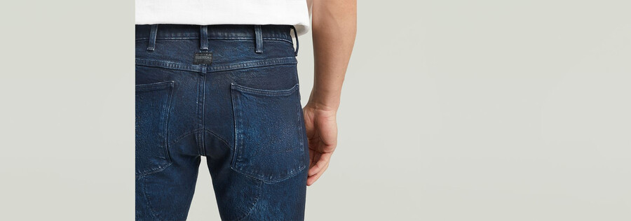 5620 skinny jeans mit reißverschluss am knie