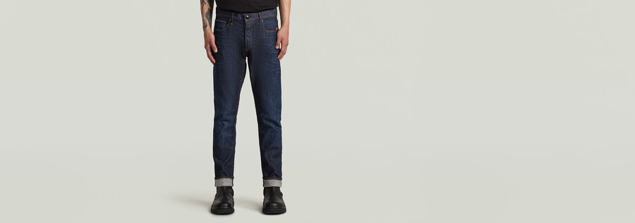3301 slim selvedge jeans