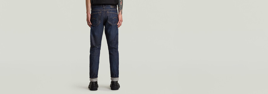 3301 slim selvedge jeans