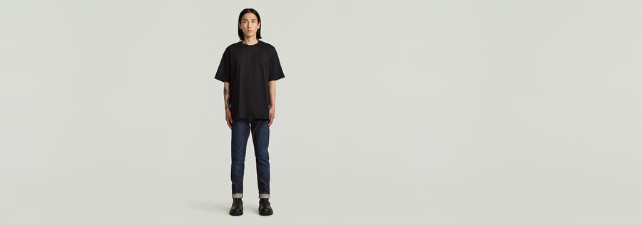 3301 slim selvedge jeans