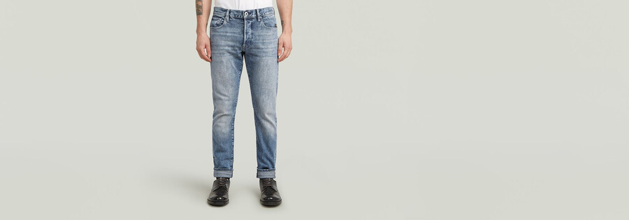 3301 slim selvedge jeans