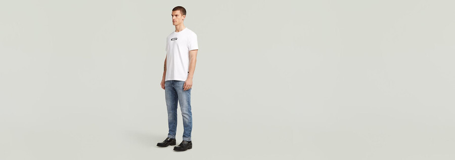 3301 slim selvedge jeans