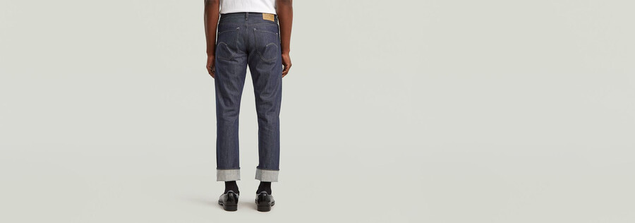 mosa straight selvedge jeans