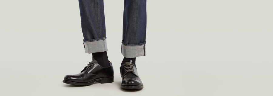 mosa straight selvedge jeans