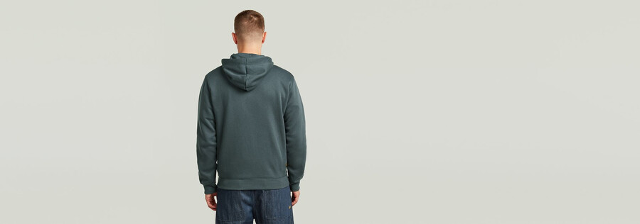 premium core kapuzenpullover mit reißverschluss