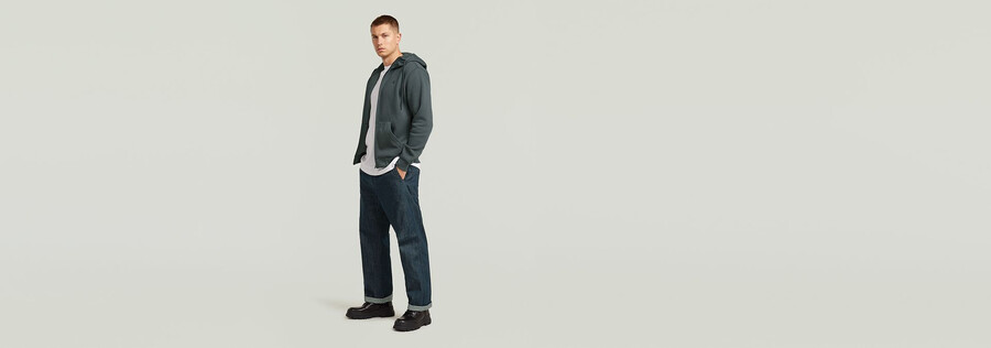 premium core kapuzenpullover mit reißverschluss