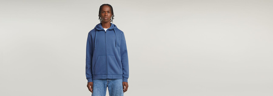 premium core kapuzenpullover mit reißverschluss