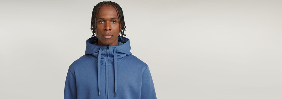 premium core kapuzenpullover mit reißverschluss