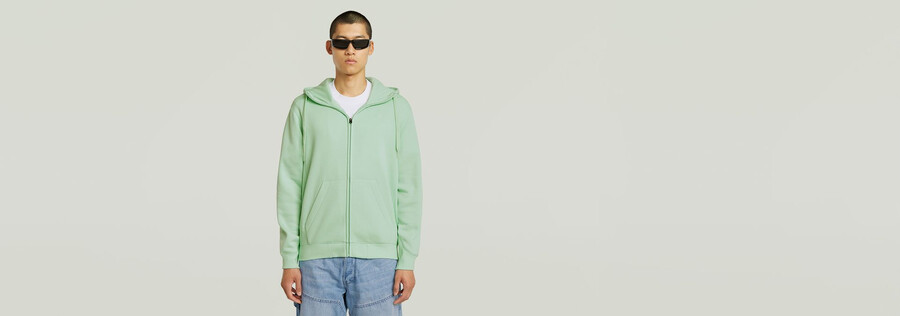 premium core zip pullover