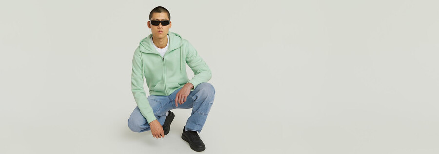 premium core zip pullover