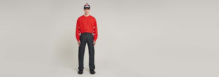 wvb unisex cropped sweatshirt