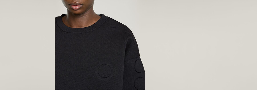 wvb unisex cropped crewneck