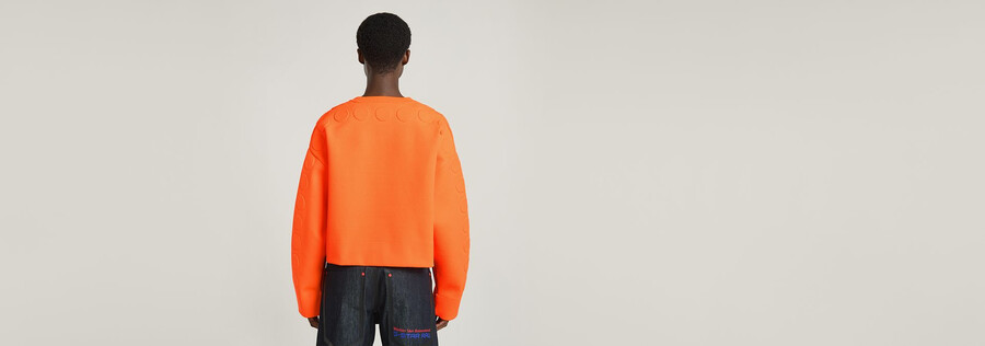 wvb unisex cropped crewneck